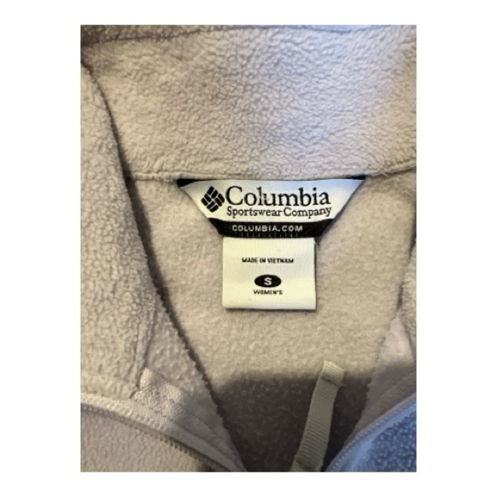 Columbia Lavender Fleece Jacket - Picture 4 of 5